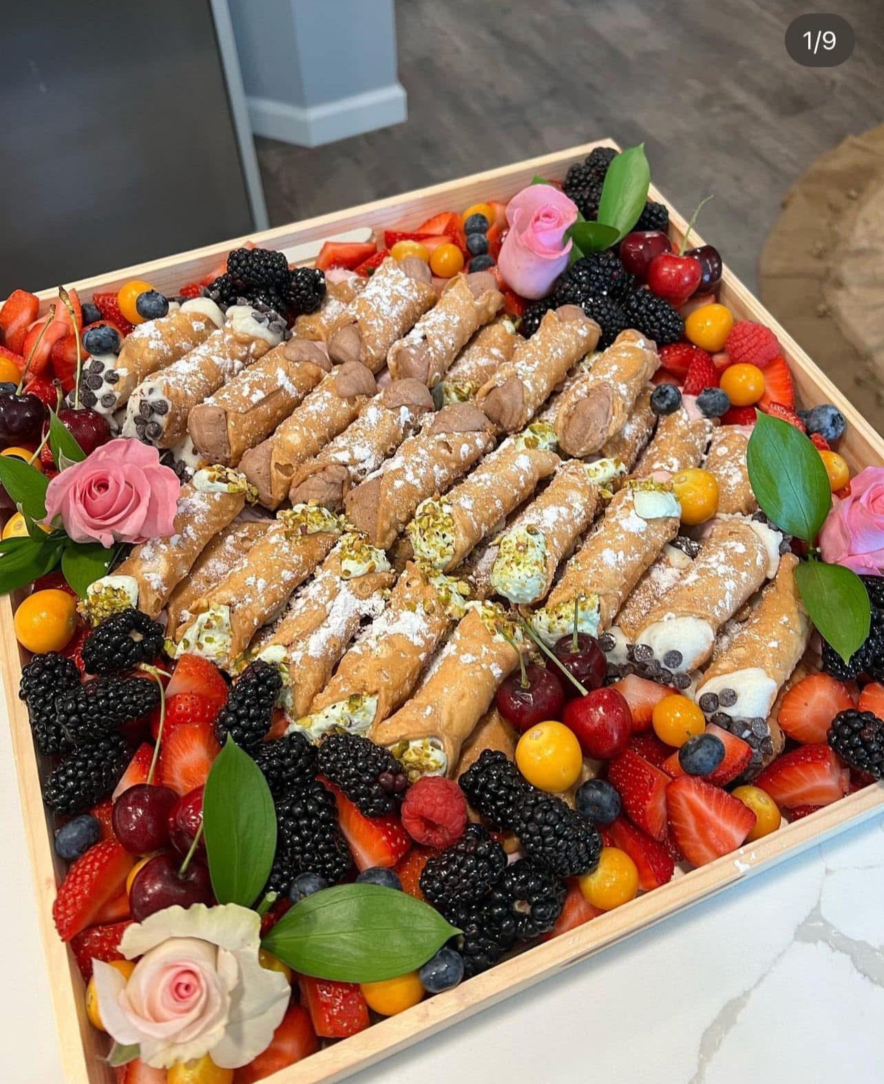 Traditional Mini Cannolis