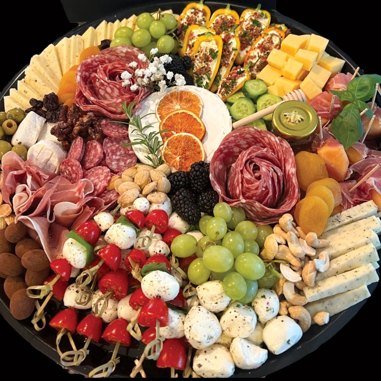 Charcuterie Plate Round Charcuterie Tray Round Cheese Knife Set