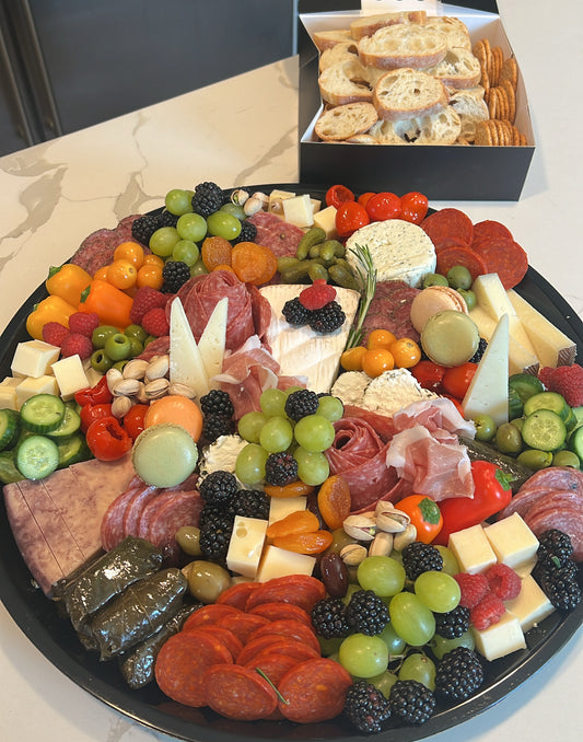 18" Round Savory Charcuterie