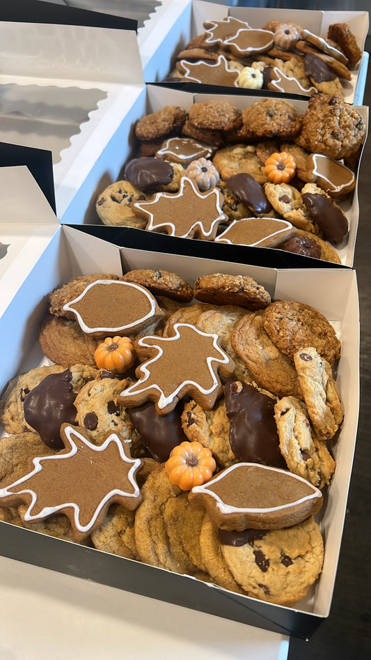 10x10 Fall Cookie Boxes