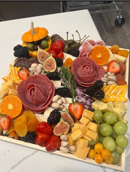 12" Wooden Board Savory